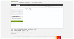 Desktop Screenshot of hcfportugal.com